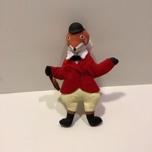 Vintage fox hunt ornament